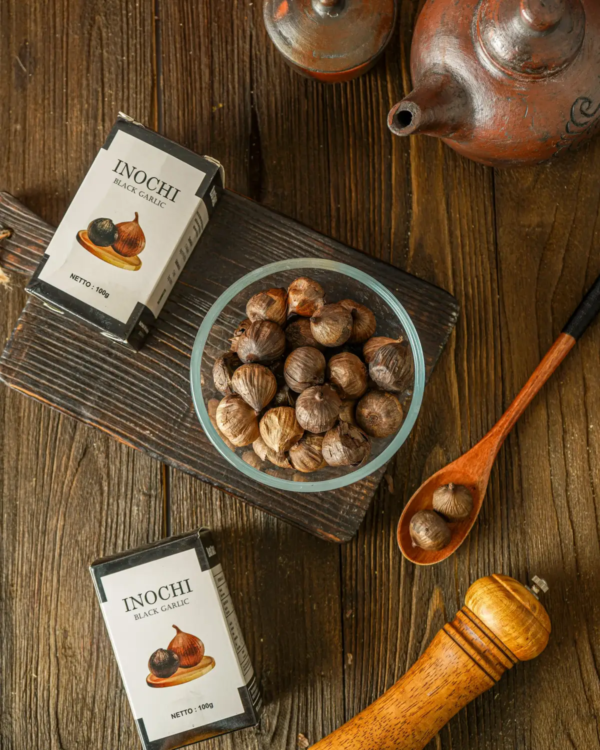 Inochi Black Garlic - Bawang Hitam Inochi Black Garlic - Bawang Hitam